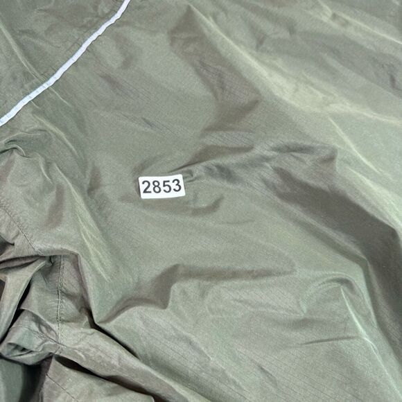 Frabil Jacket Men Medium Surge Rain Green Fishing Rain Waterproof Ful Zip Hooded - Picture 12 of 12